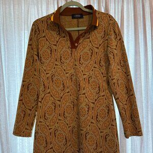 Cider Paisley Mini Dress